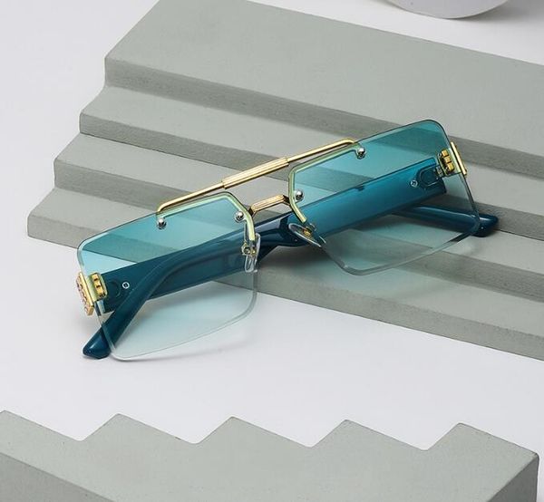 big square cut edge rimless superclear superclear women's sunglass personality sunglasses luxury shades eyewear mix colors, White;black
big square cut edge rimless superclear superclear women's sunglass personality sunglasses luxury shades eyewear mix colors, White;black
