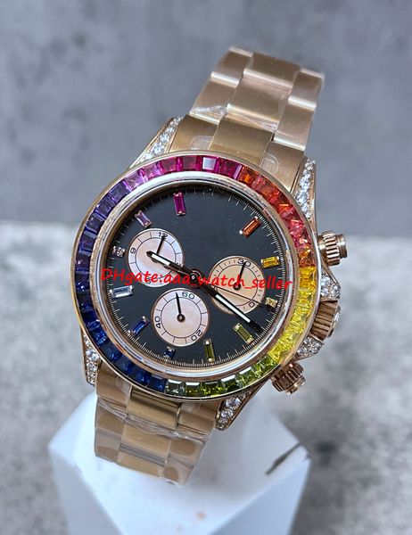 bp factory luxury mens watches 40mm 116595 116595rbow rainbow diamond bezel 7750 automatic movement working chronograph sapphire stainless s, Slivery;brown
bp factory luxury mens watches 40mm 116595 116595rbow rainbow diamond bezel 7750 automatic movement working chronograph sapphire stainless s, Slivery;brown