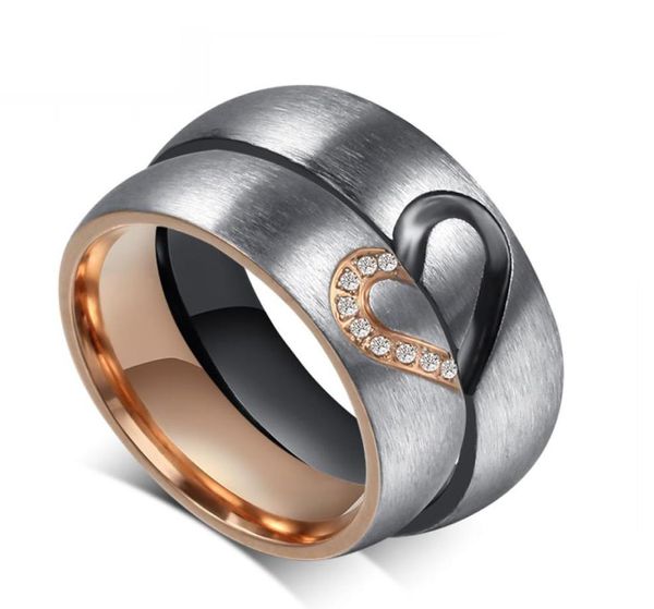 1 pair his hers love heart wedding promise rings set stainless steel couples engagement bands for men woman drop5177763, Silver
1 pair his hers love heart wedding promise rings set stainless steel couples engagement bands for men woman drop5177763, Silver