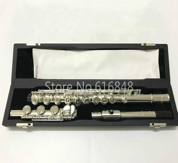 pearl pf505 rbe new flute 17 keys open hole c tune flute brand silver plated musical instrument flauta with case9830148
pearl pf505 rbe new flute 17 keys open hole c tune flute brand silver plated musical instrument flauta with case9830148