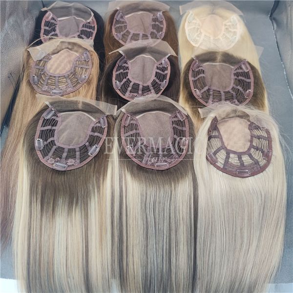 new coming stock human hair pieces lace front mono base ers toupee for alopecia hair loss thinning women, Black;brown
new coming stock human hair pieces lace front mono base ers toupee for alopecia hair loss thinning women, Black;brown