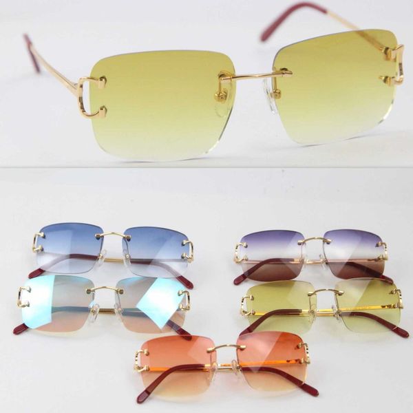 designer sunglasses luxury summer outdoor various style with box wholesale sell rimless t8200816 delicate fashion metal driving glasses c de, White;black
designer sunglasses luxury summer outdoor various style with box wholesale sell rimless t8200816 delicate fashion metal driving glasses c de, White;black