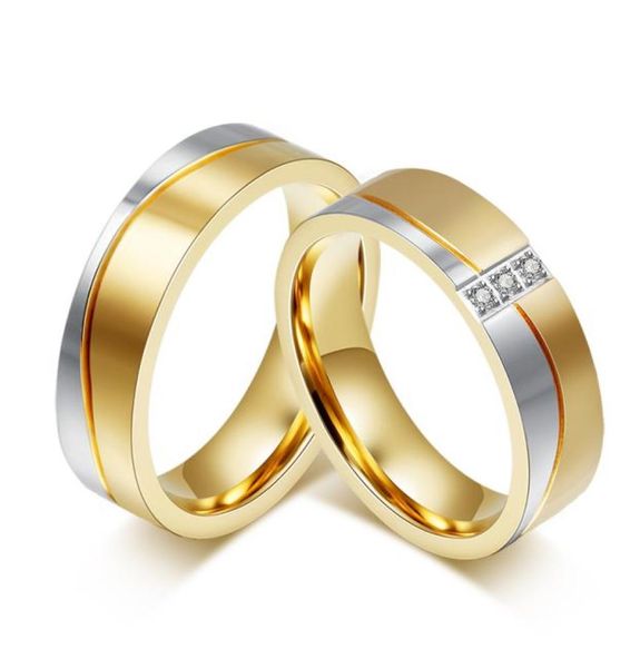 stainless steel wedding ring for couples gold color provide mix size r001123146477, Silver
stainless steel wedding ring for couples gold color provide mix size r001123146477, Silver