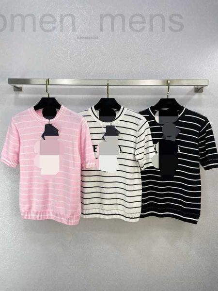 women's sweaters designer 206 2023 spring summer women sweater short sleeve crew neck black white striped pullowomens weilan vy1r, White;black
women's sweaters designer 206 2023 spring summer women sweater short sleeve crew neck black white striped pullowomens weilan vy1r, White;black