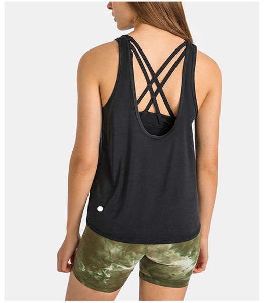 ll yoga sports sleeveless workout tank fitness lu bra women loose blouse sport tank underwear running gym 7107
ll yoga sports sleeveless workout tank fitness lu bra women loose blouse sport tank underwear running gym 7107