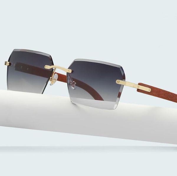 popular cut edge sunglasses superclear women's sunglass driving glasses rectangle lens rimless shades eyewear high quality, White;black
popular cut edge sunglasses superclear women's sunglass driving glasses rectangle lens rimless shades eyewear high quality, White;black