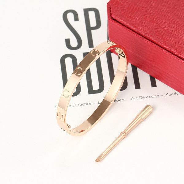 love screw bracelet designer bracelets luxury jewelry women bangle titanium steel alloy gold-plated craft colors gold silver rose classic me, Black
love screw bracelet designer bracelets luxury jewelry women bangle titanium steel alloy gold-plated craft colors gold silver rose classic me, Black
