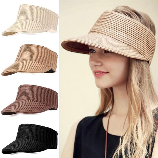 wide brim hats summer empty suncap women outdoor beach hat portable foldable roll-up sun fashion casual straw cap visors, Blue;gray
wide brim hats summer empty suncap women outdoor beach hat portable foldable roll-up sun fashion casual straw cap visors, Blue;gray