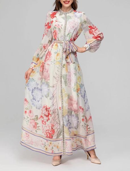 2023 maxi dress for women's round neck, long sleeved tie up waist, slim and stylish printed women dresses, Black;gray
2023 maxi dress for women's round neck, long sleeved tie up waist, slim and stylish printed women dresses, Black;gray
