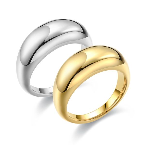 gold silver plated smooth surface band ring stainless steel rings engagement jewelry for women
gold silver plated smooth surface band ring stainless steel rings engagement jewelry for women