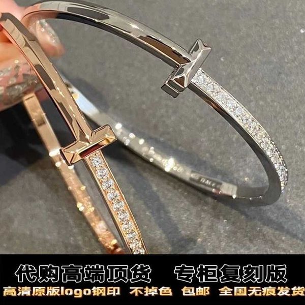 factory designer t bangle tiffane t home t1 bracelet ins diamond inlaid sterling silver for men and women korean simple couple bracelet as a, Black
factory designer t bangle tiffane t home t1 bracelet ins diamond inlaid sterling silver for men and women korean simple couple bracelet as a, Black