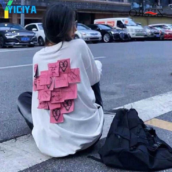 yiciya women's hoodies long sleeve heart-shaped sticky sweatshirt t-shirt sweatshirts 2023 autumn loose boyfriend pullovers women white, Black
yiciya women's hoodies long sleeve heart-shaped sticky sweatshirt t-shirt sweatshirts 2023 autumn loose boyfriend pullovers women white, Black
