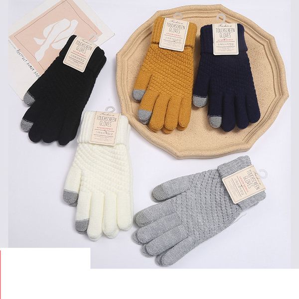 s3696 women' winter thick gloves mittens cold proof riding touch screensaver warm wool knitted gloves, Blue;gray
s3696 women' winter thick gloves mittens cold proof riding touch screensaver warm wool knitted gloves, Blue;gray