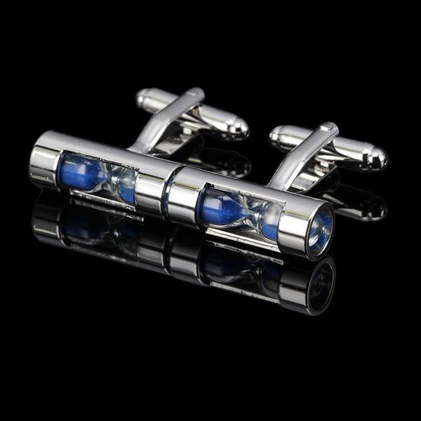 cuff links blue hourglass silver men's shirt cufflinks wedding party gifts new trend g220525
cuff links blue hourglass silver men's shirt cufflinks wedding party gifts new trend g220525