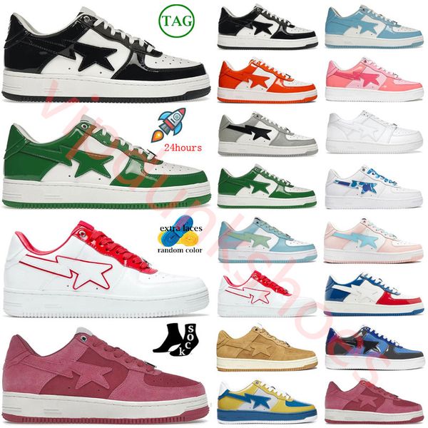 2023 sk8 designer casual shoes platform sneakers sta patent leather green red purple black white grey plate forme combo pink for men women t
2023 sk8 designer casual shoes platform sneakers sta patent leather green red purple black white grey plate forme combo pink for men women t