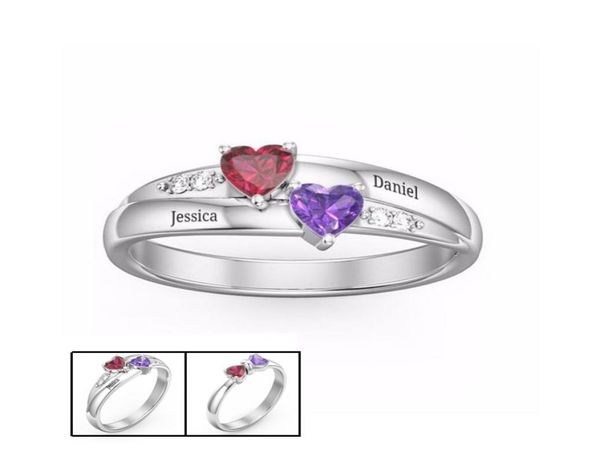 genuine 925 sterling silver ring engraved double love heart birthstone finger ring sterling silver jewelry for lover gift 2360666, Golden;silver
genuine 925 sterling silver ring engraved double love heart birthstone finger ring sterling silver jewelry for lover gift 2360666, Golden;silver