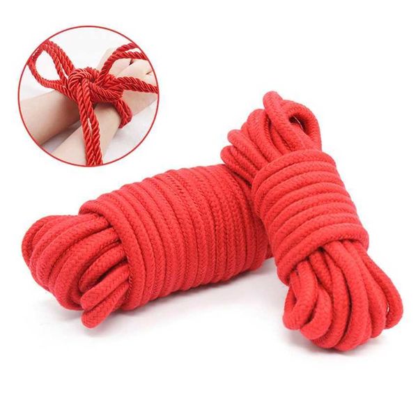 5m/10m/20m slave bondage rope cotton body harness binding ropes restraint erotic roleplay toys for couples games
5m/10m/20m slave bondage rope cotton body harness binding ropes restraint erotic roleplay toys for couples games