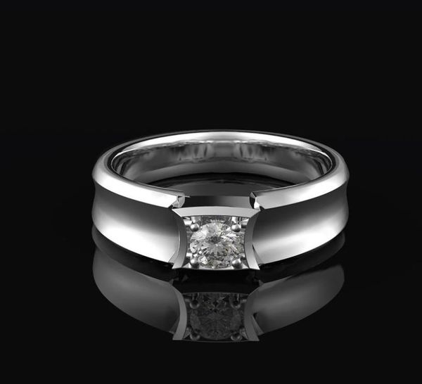 hbp fashion poetry korean version simple and versatile lovers simulation diamond mosangshi men039s ring jewelry3041332, Silver
hbp fashion poetry korean version simple and versatile lovers simulation diamond mosangshi men039s ring jewelry3041332, Silver