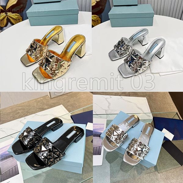 designer slippers studded metallic leather mules slipper women high heel sandal fashion flat slide beach sandal gold and silver flip flops w, Black
designer slippers studded metallic leather mules slipper women high heel sandal fashion flat slide beach sandal gold and silver flip flops w, Black