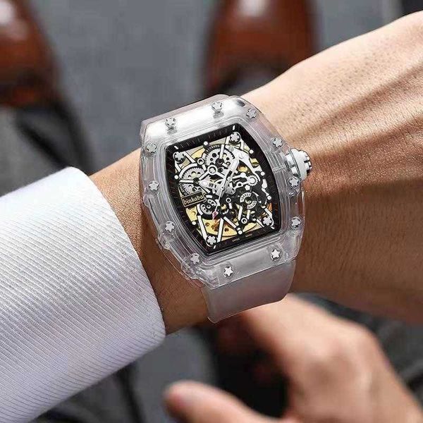 designer richardmilles watches luxury wristwatches men's watches 2023 new full-automatic mechanical watch transparent hollow tourbillo4, Black;brown
designer richardmilles watches luxury wristwatches men's watches 2023 new full-automatic mechanical watch transparent hollow tourbillo4, Black;brown