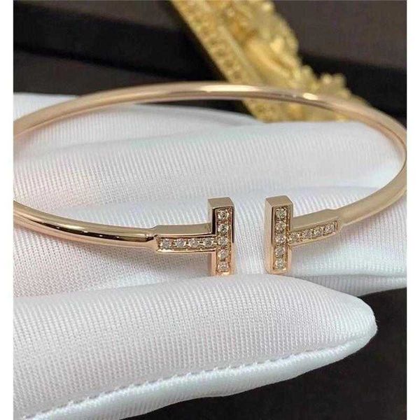 factory designer t bangle s925 sterling silver bracelet womens double t opening adjustable white fritillaria plating 18k rose gold white gol, Black
factory designer t bangle s925 sterling silver bracelet womens double t opening adjustable white fritillaria plating 18k rose gold white gol, Black