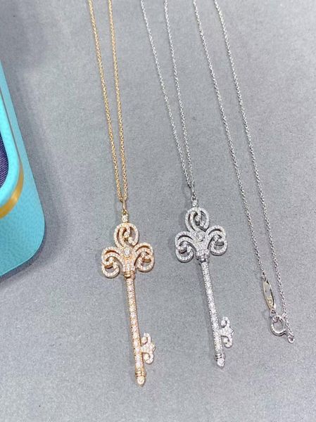 luxury diamond key necklace fashion designer women039s pendant girls valentine039s day 18k gold jewelry gift2430698, Silver
luxury diamond key necklace fashion designer women039s pendant girls valentine039s day 18k gold jewelry gift2430698, Silver