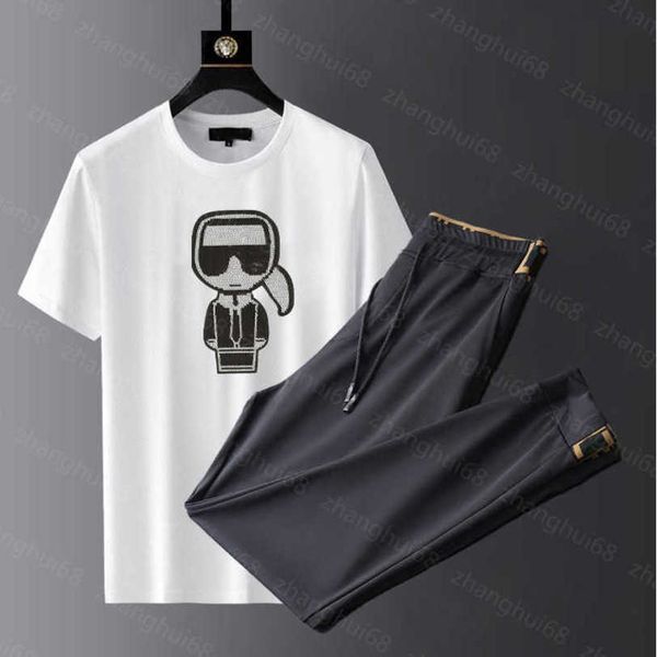 23ss mens designer tracksuit mens tracksuit round neck pure cotton embroidered short sleeve t-shirt ribbon stitching drawstring pants set me, Gray
23ss mens designer tracksuit mens tracksuit round neck pure cotton embroidered short sleeve t-shirt ribbon stitching drawstring pants set me, Gray