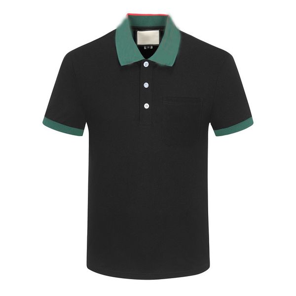 2023 designer short sleeve polo shirt men's same fashion business clothing black polo shirt logo embroidered collar details multi-color, White;black
2023 designer short sleeve polo shirt men's same fashion business clothing black polo shirt logo embroidered collar details multi-color, White;black