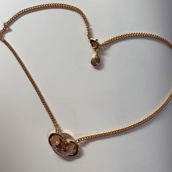 xiaozhong celi three ring round diamond arch brass plated metal necklace clavicle chain choker versatile temperament, Silver
xiaozhong celi three ring round diamond arch brass plated metal necklace clavicle chain choker versatile temperament, Silver