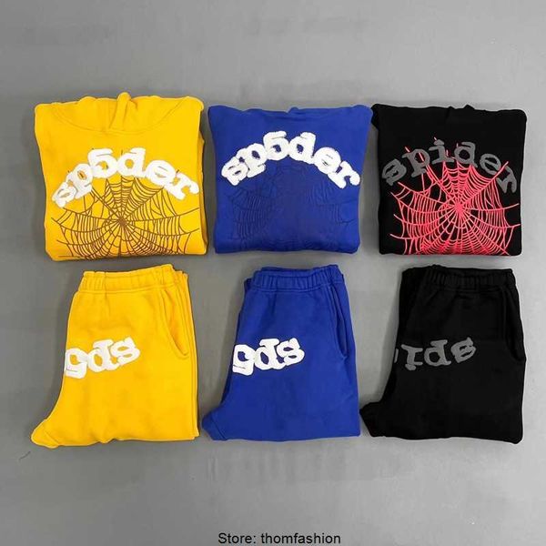 spider web sp5der 555555 collection hoodies sweatshirts oversize foam print pullovers young thug, Black
spider web sp5der 555555 collection hoodies sweatshirts oversize foam print pullovers young thug, Black