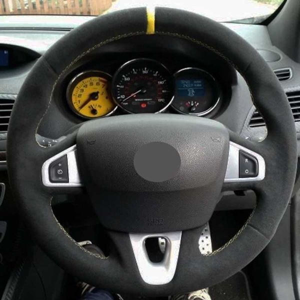 steering wheel covers car steering wheel cover black genuine leather suede for renault megane 3 (coupe) rs 2010 2011 2012 2013 2014 2015 201
steering wheel covers car steering wheel cover black genuine leather suede for renault megane 3 (coupe) rs 2010 2011 2012 2013 2014 2015 201