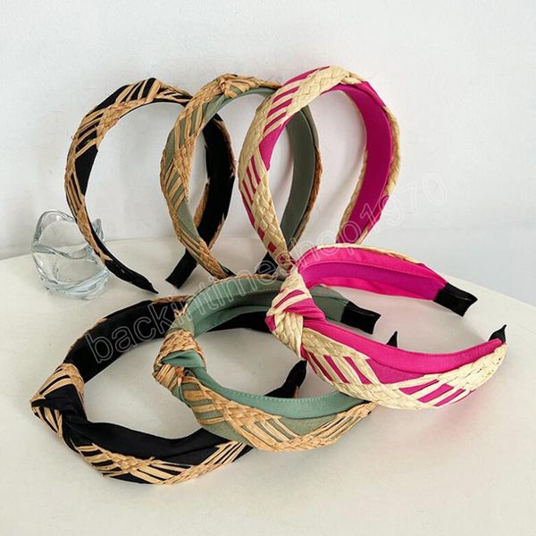 spring summer fashion headband for women center knot turban for bohemia headwear femme casual hair accessories, Slivery;white
spring summer fashion headband for women center knot turban for bohemia headwear femme casual hair accessories, Slivery;white