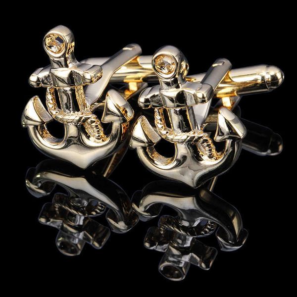 cuff links c-man enamel 2 pair/batch gold anchor french shirts jewelry wedding groom men's cufflinks g220525, Silver
cuff links c-man enamel 2 pair/batch gold anchor french shirts jewelry wedding groom men's cufflinks g220525, Silver
