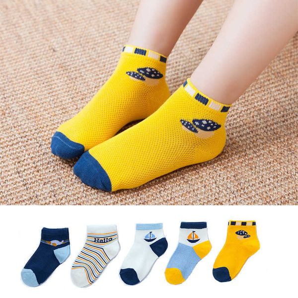 socks 5 pairs/batch of spring and summer cotton baby boys girls teenagers ultra-thin fashion mesh 1-10y student children's socks g22052, Pink;yellow
socks 5 pairs/batch of spring and summer cotton baby boys girls teenagers ultra-thin fashion mesh 1-10y student children's socks g22052, Pink;yellow