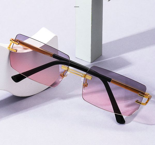 new gradient sunglasses superclear women's sunglass rimless square glasses personality fashion style beach travel sunglasses mix colors, White;black
new gradient sunglasses superclear women's sunglass rimless square glasses personality fashion style beach travel sunglasses mix colors, White;black