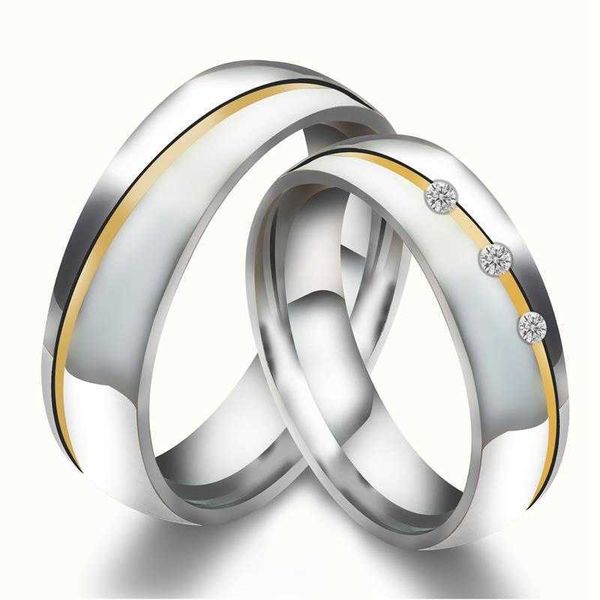 band rings fashion luxury engagement wedding ring micro-inlaid zircon couple ring anniversary jewelry gift men's and women's ring, Silver
band rings fashion luxury engagement wedding ring micro-inlaid zircon couple ring anniversary jewelry gift men's and women's ring, Silver