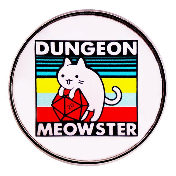 dragon and dungeon cat dice brooch cute anime movies games hard enamel pins collect metal cartoon brooch backpack hat bag collar lapel badge, Blue
dragon and dungeon cat dice brooch cute anime movies games hard enamel pins collect metal cartoon brooch backpack hat bag collar lapel badge, Blue