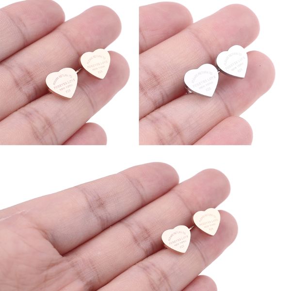 1cm women designer studs 3 colors smooth surface classic stainless steel luxury earrings, Golden;silver
1cm women designer studs 3 colors smooth surface classic stainless steel luxury earrings, Golden;silver