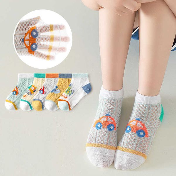 5 pairs/batch of summer children's cotton socks fashion mesh cartoon 2023 new 1-12 spring children's youth student boys and girls&, Pink;yellow
5 pairs/batch of summer children's cotton socks fashion mesh cartoon 2023 new 1-12 spring children's youth student boys and girls&, Pink;yellow