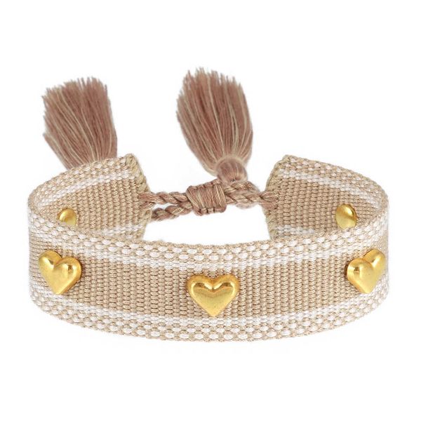 heart studded bracelet vintage tassel men women bracelet fashionable arm stacking jewelry, Golden;silver
heart studded bracelet vintage tassel men women bracelet fashionable arm stacking jewelry, Golden;silver