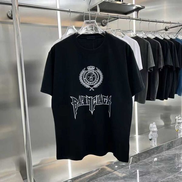 2023 summer new line letter pattern printing loose personalized street versatile fashion t-shirt top, White;black
2023 summer new line letter pattern printing loose personalized street versatile fashion t-shirt top, White;black