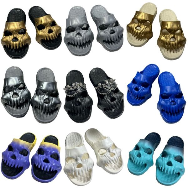 slippers cyberpunk style designer shoes rock skeleton beach shoes metal chain platform shoes hollow out casual shoes waterproof pool shoes s, Black
slippers cyberpunk style designer shoes rock skeleton beach shoes metal chain platform shoes hollow out casual shoes waterproof pool shoes s, Black