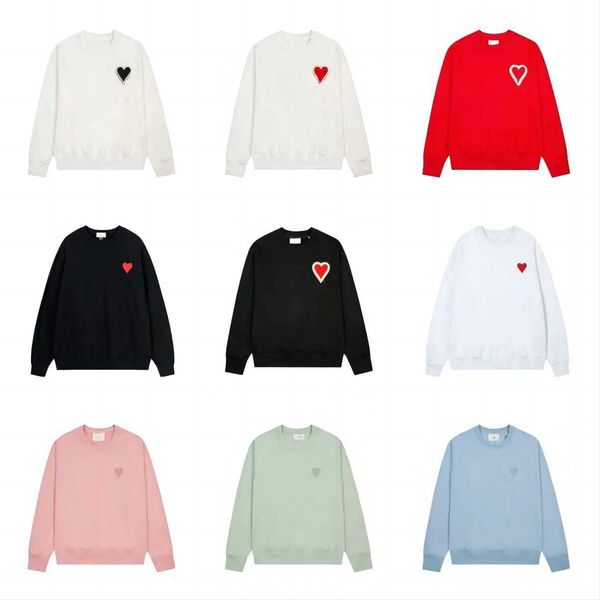 hoodie male and female designers amis paris hooded highs quality sweater embroidered red love 2023ss spring round neck jumper couple sweatsh, Black
hoodie male and female designers amis paris hooded highs quality sweater embroidered red love 2023ss spring round neck jumper couple sweatsh, Black