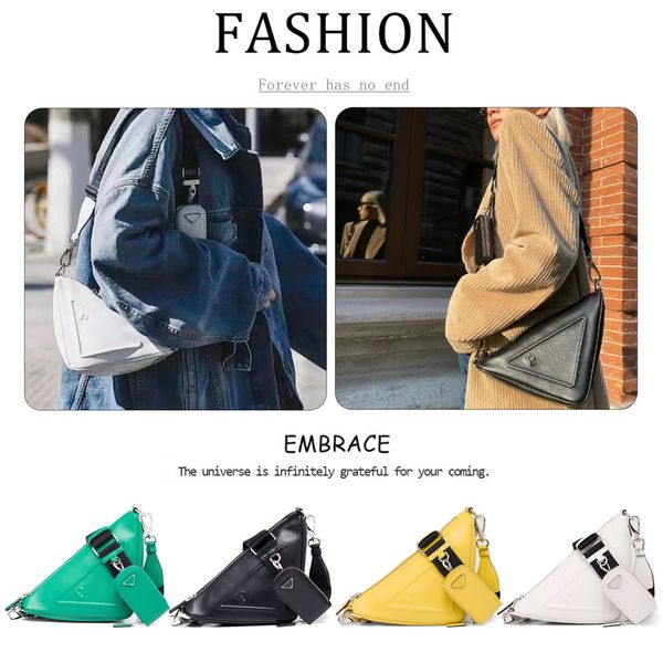 fashion genuine leather triangle clutch bags womens mens totes luxury prad designer shoulder bag with coin purse cross body handbags gym spo
fashion genuine leather triangle clutch bags womens mens totes luxury prad designer shoulder bag with coin purse cross body handbags gym spo