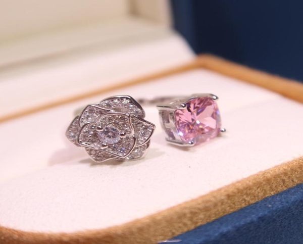 designer rings lady pink diamond series rose shape ring for women fingerrings wedding with box3116143, Golden;silver
designer rings lady pink diamond series rose shape ring for women fingerrings wedding with box3116143, Golden;silver