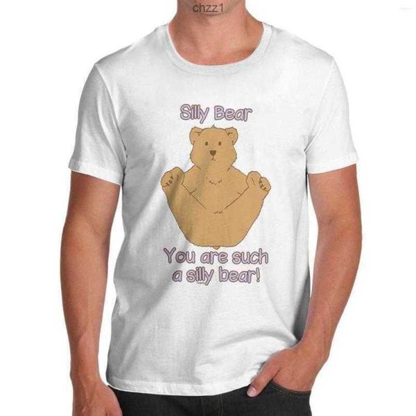 men's t shirts you're such a silly bear cute funny rude cotton t-shirt shirt summer style fashion men tee00ct, White;black
men's t shirts you're such a silly bear cute funny rude cotton t-shirt shirt summer style fashion men tee00ct, White;black