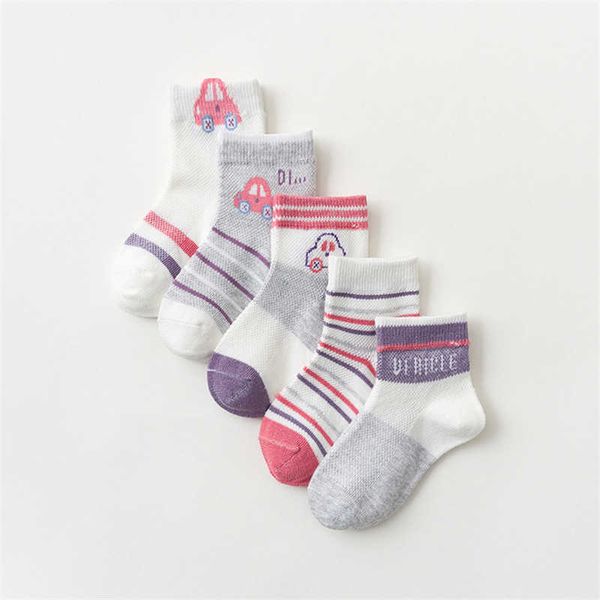 socks 5 pairs/batch of boys girls baby cotton cute cartoon breathable mesh spring and summer 1-12y children's socks gift g220524, Pink;yellow
socks 5 pairs/batch of boys girls baby cotton cute cartoon breathable mesh spring and summer 1-12y children's socks gift g220524, Pink;yellow