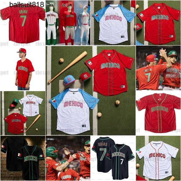2023 mexico baseball jersey julio urias austin barnes joey meneses randy arozarena rowdy tellez patrick sandoval adrian martinez jose urquid, Black
2023 mexico baseball jersey julio urias austin barnes joey meneses randy arozarena rowdy tellez patrick sandoval adrian martinez jose urquid, Black