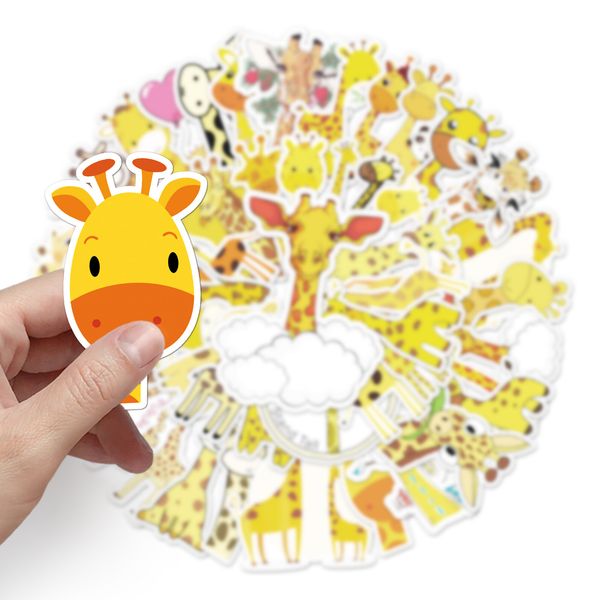 50pcs giraffe stickers skate accessories waterproof vinyl sticker for skateboard lapluggage bicycle motorcycle phone car decals
50pcs giraffe stickers skate accessories waterproof vinyl sticker for skateboard lapluggage bicycle motorcycle phone car decals