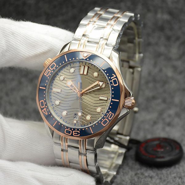designer men watch 41mm automatic mechanical outdoor mens watches watch black dial with stainless steel bracelet rotatable bezel transparent, Slivery;brown
designer men watch 41mm automatic mechanical outdoor mens watches watch black dial with stainless steel bracelet rotatable bezel transparent, Slivery;brown